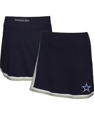 Women's Mitchell & Ness Navy Dallas Cowboys Skort