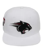 Men's Pro Standard White Clark Atlanta University Panthers Mascot Evergreen Wool Snapback Hat