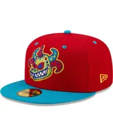 Men's New Era Red, Turquoise Vejigantes De Scranton/Wilkes-Barre Copa La Diversion 59FIFTY Fitted Hat