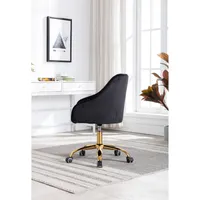 Simplie Fun Swivel Shell Chair For Living Room/Bedroom