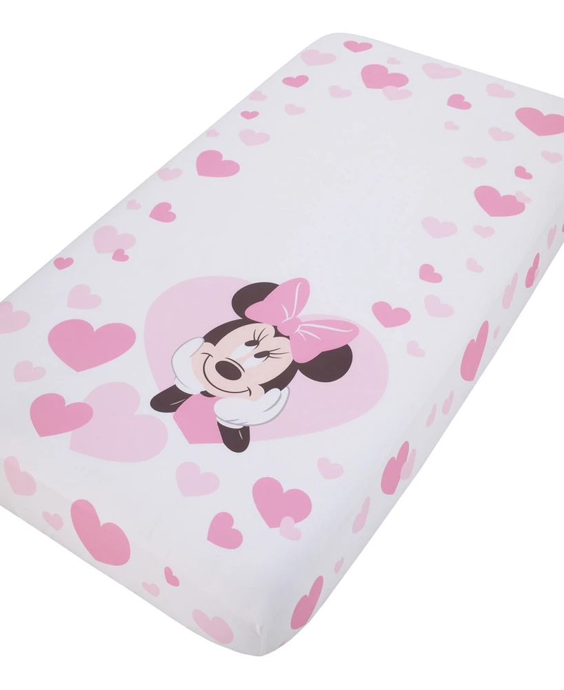 Disney Minnie Mouse Photo Op Crib Sheet