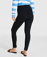 On 34th Women's Ponte Skinny Leggings, Regular and Short Lengths, Created for Macy's