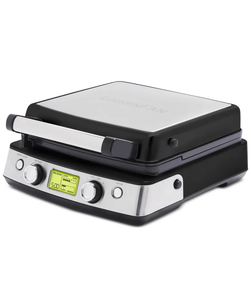 GreenPan Elite 4-Square Nonstick Belgian & Regular Waffle Maker