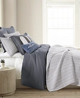 Levtex Tobago Stripe Reversible -Pc. Quilt Set
