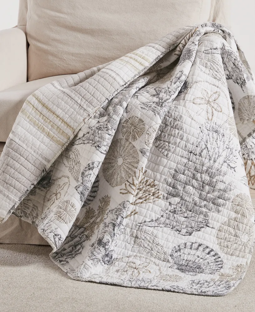 Levtex Caspian Sea Reversible Quilted Throw, 50" x 60"