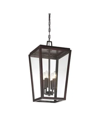 Savoy House Milton 4-Light Outdoor Hanging Lantern in English Bronze