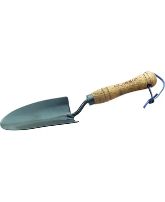 Flexrake Classic Hand Trowel with Steel Blades and Wooden Handle