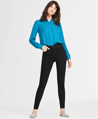 On 34th Women's High Rise Skinny Jeans, Regular and Short Lengths, Created for Macy's