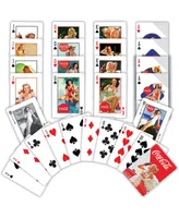 Masterpieces Coca-Cola Classic Ads Playing Cards - 54 Card Deck