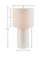 510 Design Crewe Textured Resin Table Lamp