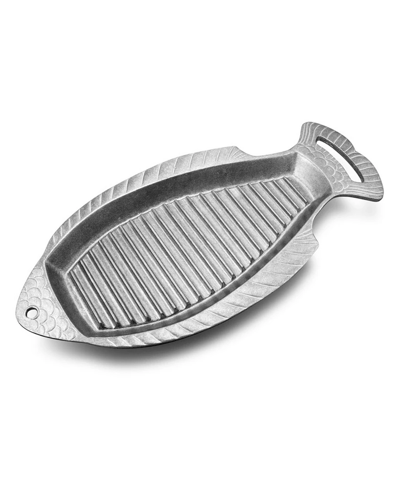 Wilton Armetale Gourmet Grillware Fish Griller