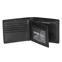 Club Rochelier Men's Slim Fold Wallet with Center Wing