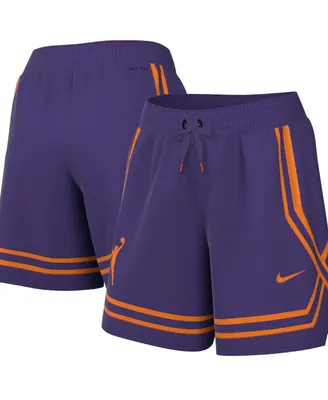 Women's Nike Purple Wnba Logowoman Team 13 Crossover Shorts