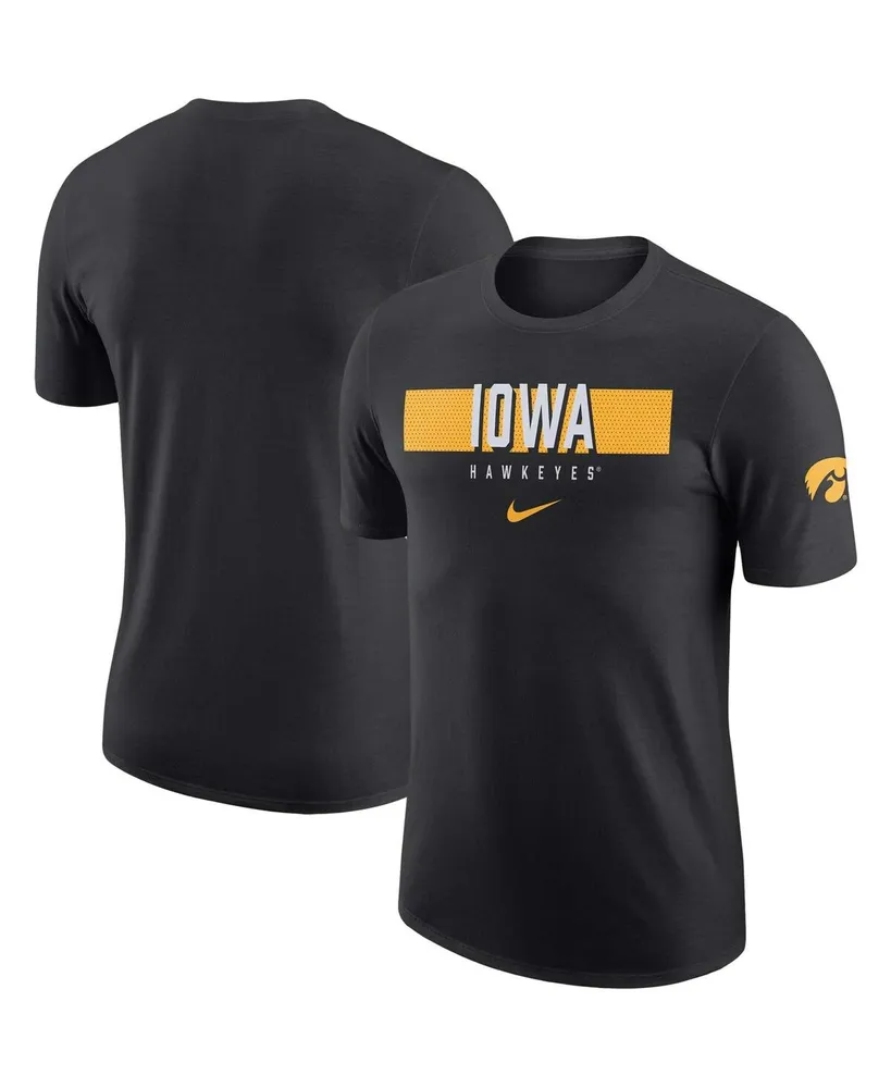 Men's Nike Black Iowa Hawkeyes Campus Gametime T-shirt