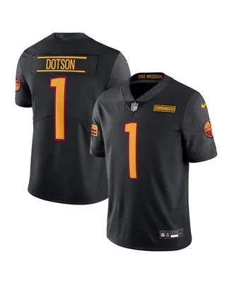 Men's Nike Jahan Dotson Black Washington Commanders Alternate Vapor Untouchable Limited Jersey