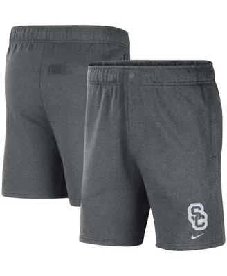 Men's Nike Gray Usc Trojans Fleece Shorts