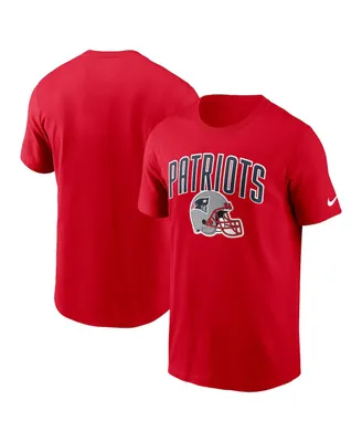 Men's Nike Red New England Patriots Team Athletic T-shirt