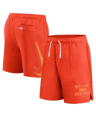 Men's Nike Orange New York Mets Statement Ball Game Shorts