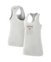 Women's Nike Gray Texas Longhorns Game Time Tank Top