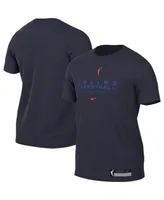 Men's Nike Navy Dallas Wings On Court Legend Essential Practice T-shirt