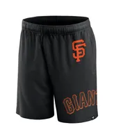 Men's Fanatics Black San Francisco Giants Clincher Mesh Shorts