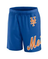 Men's Fanatics Royal New York Mets Clincher Mesh Shorts