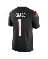 Men's Nike Ja'Marr Chase Cincinnati Bengals Vapor Untouchable Limited Jersey