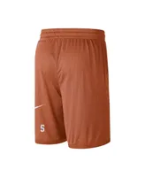 Men's Nike Texas Orange Longhorns Wordmark Performance Shorts