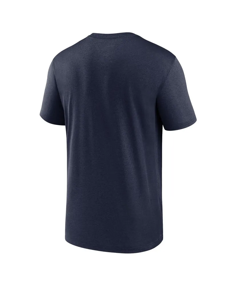 Men's Nike College Navy Seattle Seahawks Legend Wordmark Performance T-shirt