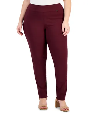 I.n.c. International Concepts Plus and Petite Plus Size Tummy-Control Skinny Pants, Created for Macy's