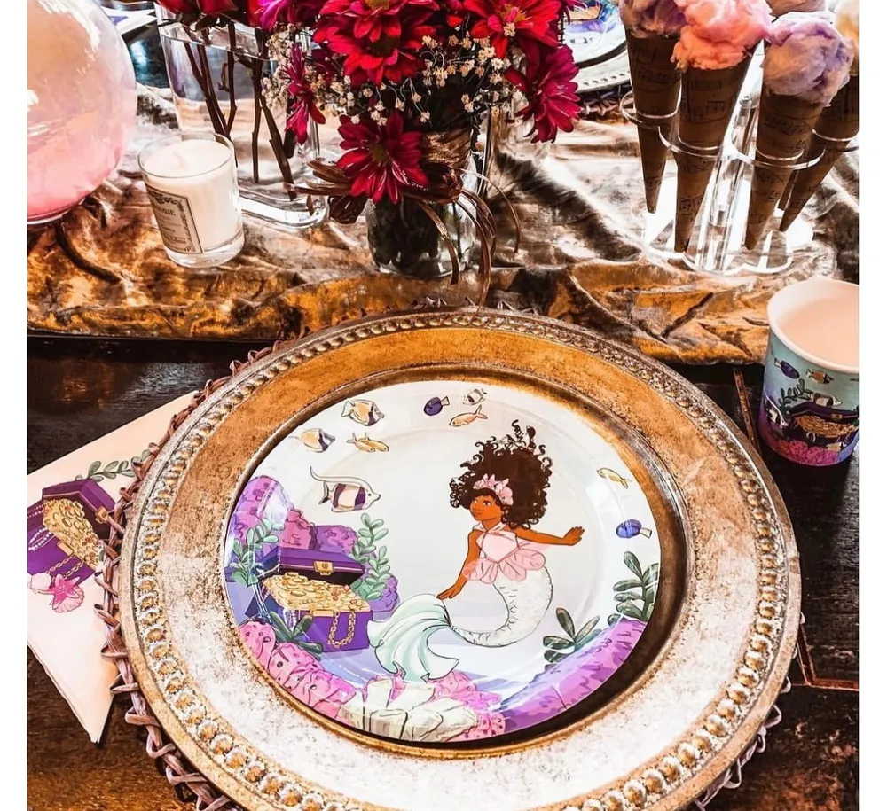 Anna + Pookie 9 Mermaid Paper Party Plates 8 Ct. | Mall of America®
