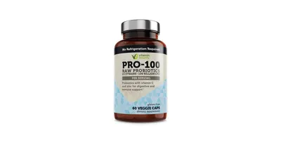 Pro-100 Probiotic with Immunity Support - Veggie Capsules