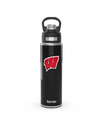 Tervis Tumbler Wisconsin Badgers 24 Oz Weave Stainless Steel Wide Mouth Bottle