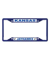 Wincraft Kansas Jayhawks Chrome Color License Plate Frame