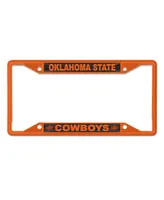 Wincraft Oklahoma State Cowboys Chrome Colored License Plate Frame