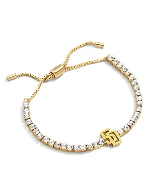 Women's Baublebar San Diego Padres Pull-Tie Tennis Bracelet