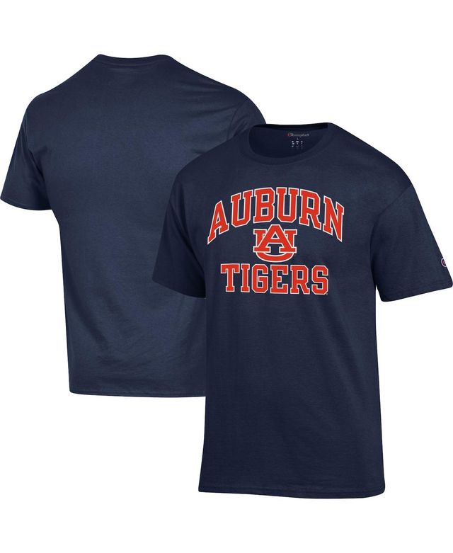 Men's Champion Navy Auburn Tigers High Motor T-shirt