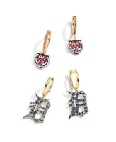 Women's Baublebar Detroit Tigers 2-Pack Earrings Set