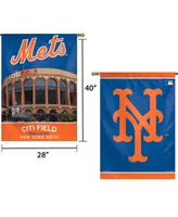 New York Mets 28'' x 40'' Double-Sided Flag