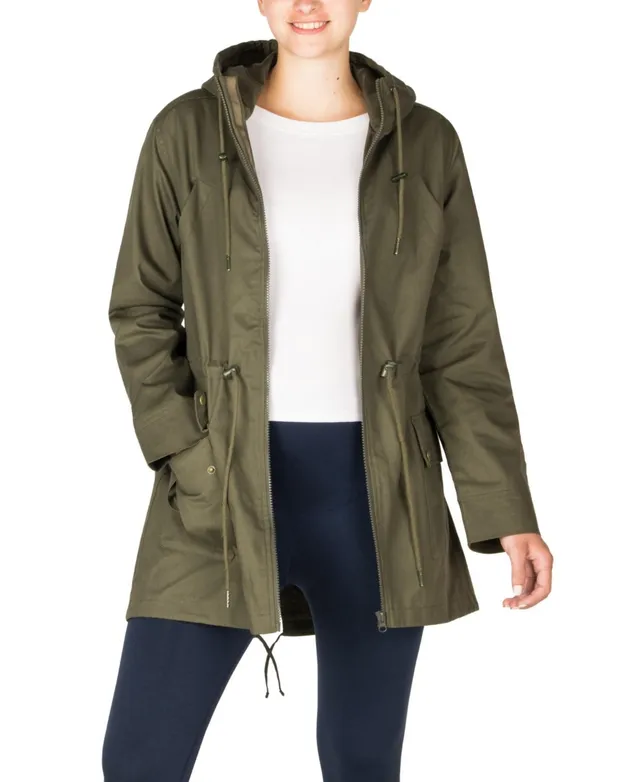 Modern Eternity Maternity Lara - 3 1 Cotton Jacket Military Style