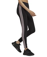 adidas Women's Essentials 3-Stripe Full Length Cotton Leggings