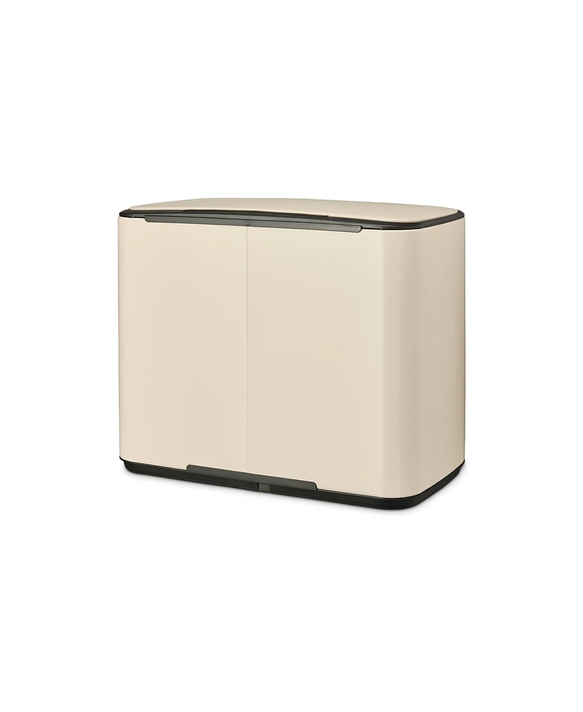 Bo Step on Multi Compartment Trash Can, 3 x Gallon, 11 Liter