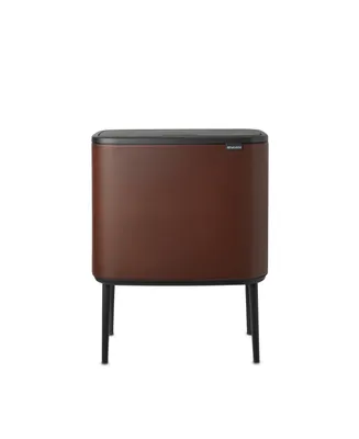 Bo Touch Top Dual Compartment Trash Can, 3 plus 6 Gallon