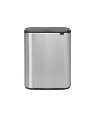 Bo Touch Top Dual Compartment Trash Can, 2 x 8 Gallon