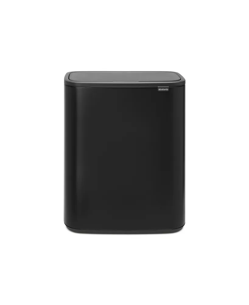 Brabantia Bo Touch Top Multi-Compartment Recycling Trash Can 3 x 3