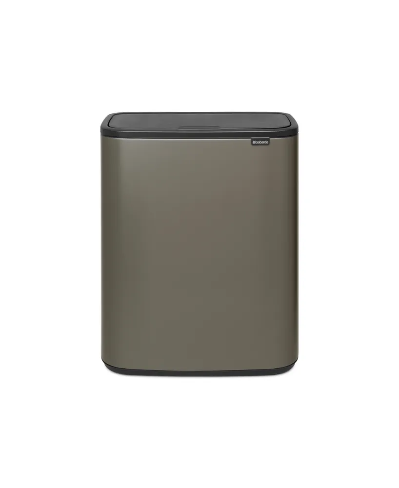 Bo Touch Top Dual Compartment Trash Can, 2 x 8 Gallon, 30 Liter