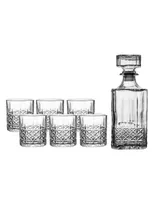 Fifth Avenue Manufacturers Clermont 7 Piece Whiskey Set