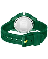Lacoste Mini Tennis Green Silicone Strap Watch 34mm