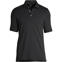 Lands' End Men's Short Sleeve Cotton Supima Polo Shirt