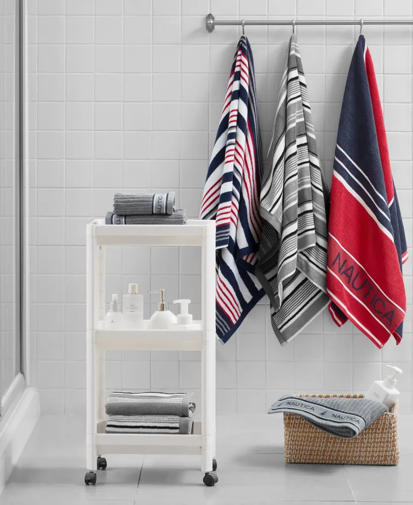 Nautica Mackenzie Cotton Terry 6 Piece Towel Set